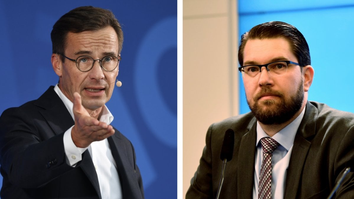 Ulf Kristersson och Jimmie Åkesson.