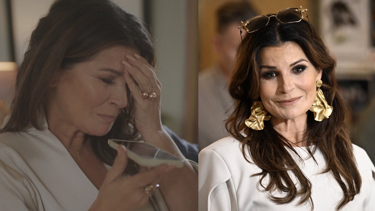 Carola Häggkvist blir känslosam
