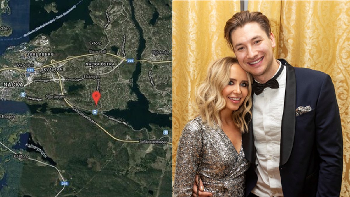 Alexander Pärleros och Ida Warg har köpt tomt i Nacka