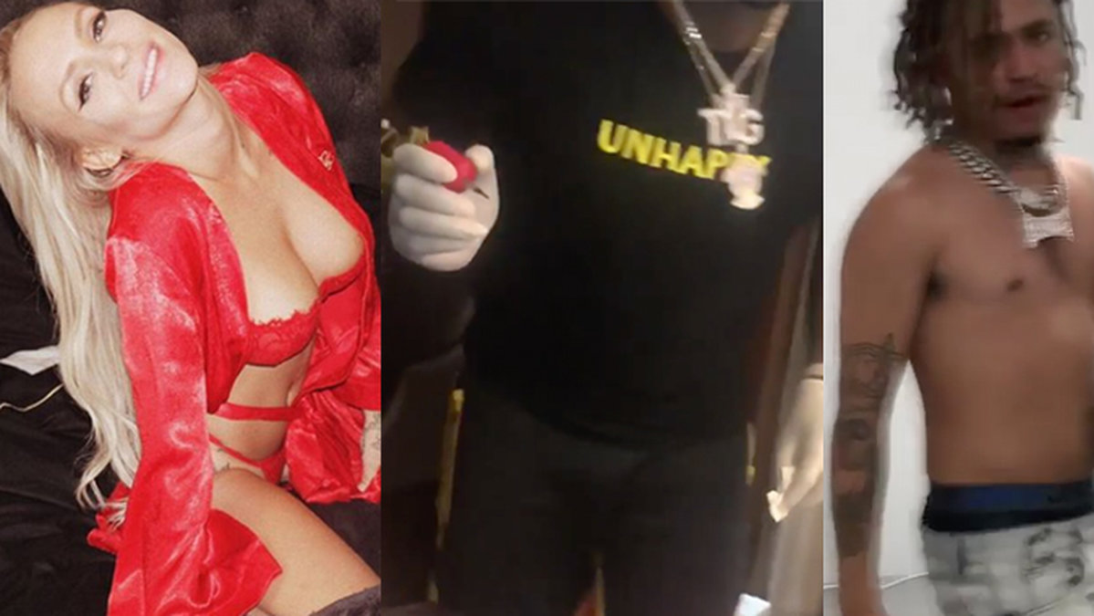 Paulina Paow Danielsson festade med Lil Pump i Stockholm.