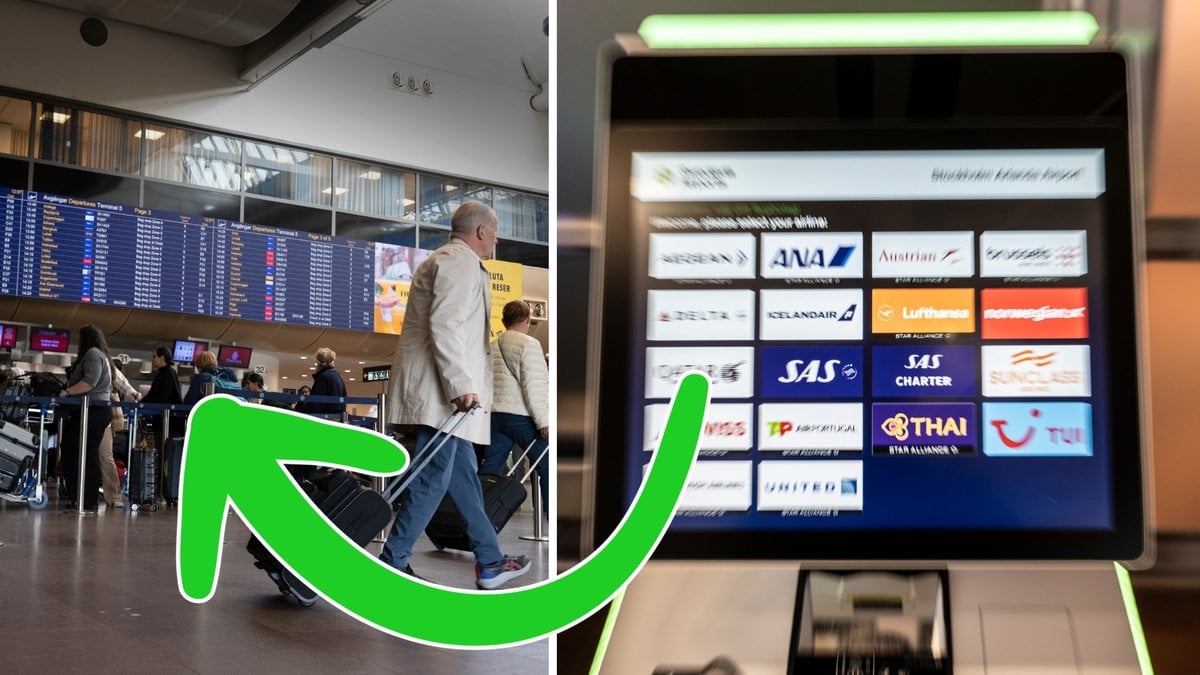 Bild på Arlanda flygplats
