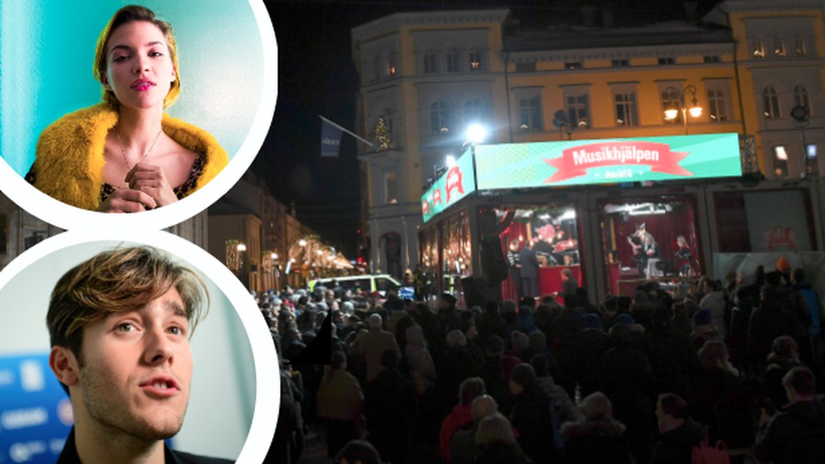 Tove Styrke, Benjamin Ingrosso. Musikhjälpenburen.
