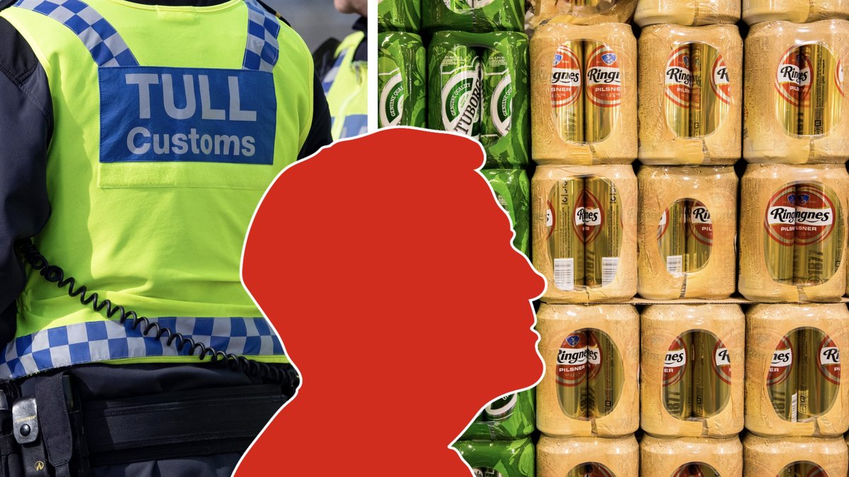 Mannen döms för smuggling.