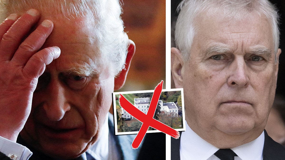 Prins Andrew och kung Charles