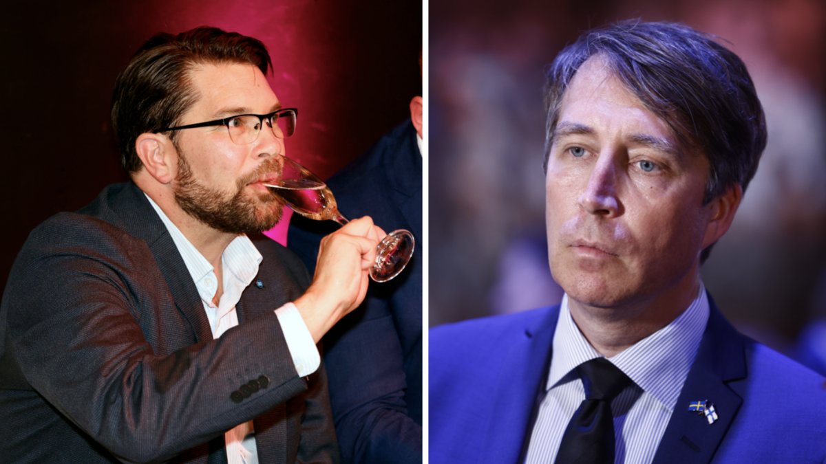 Sverigedemokraterna ser ut att bli Sveriges näst största parti. 