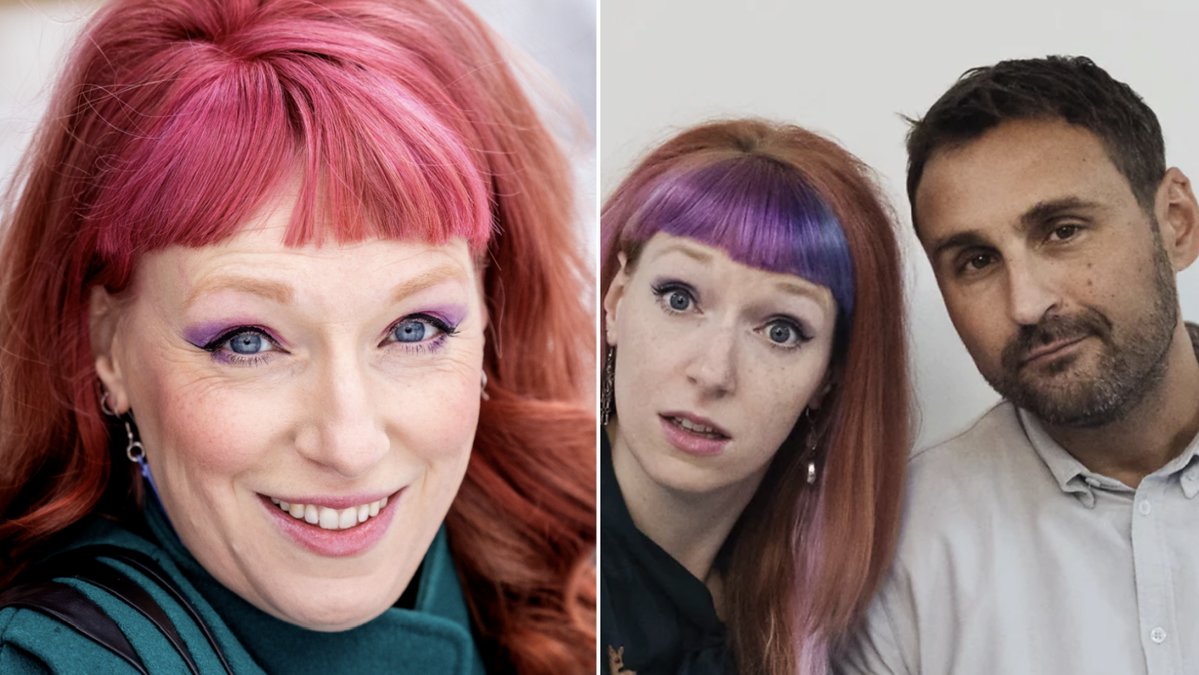 Josefine Johansson och Johar Bendjelloul tävlar i På spåret 2022/2023.