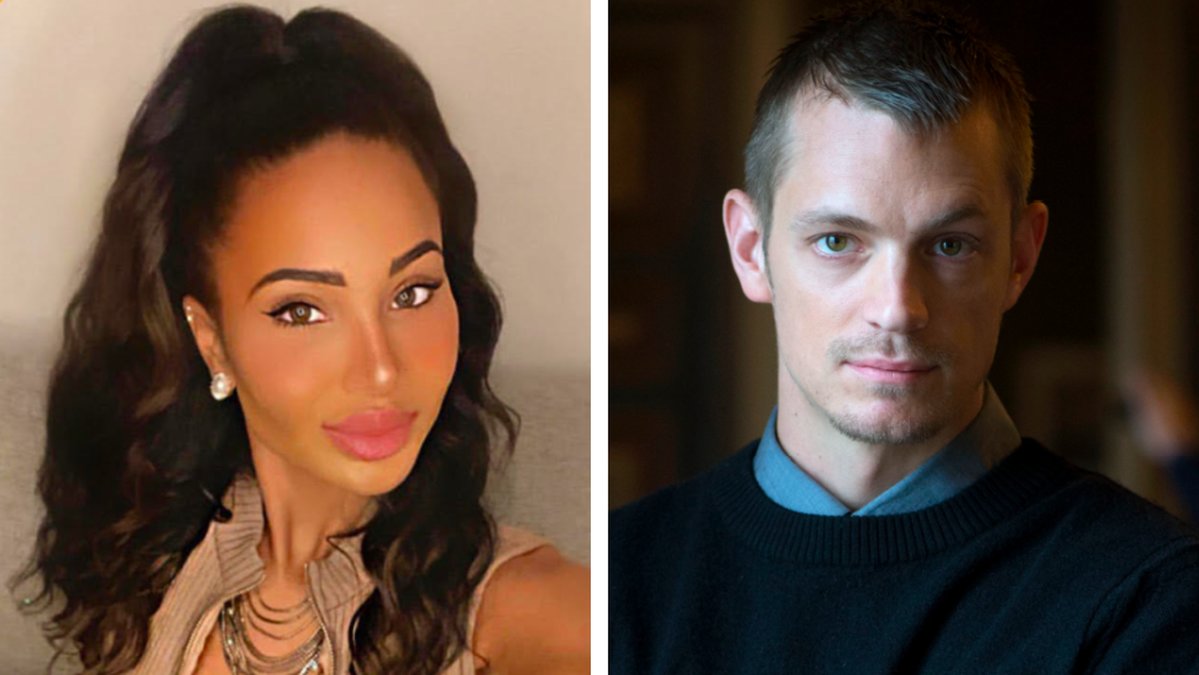 Joel Kinnaman och Bella Davis. 