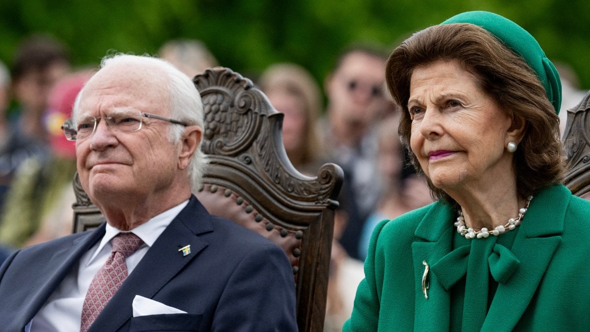 Kung Carl Gustaf och drottning Silvia