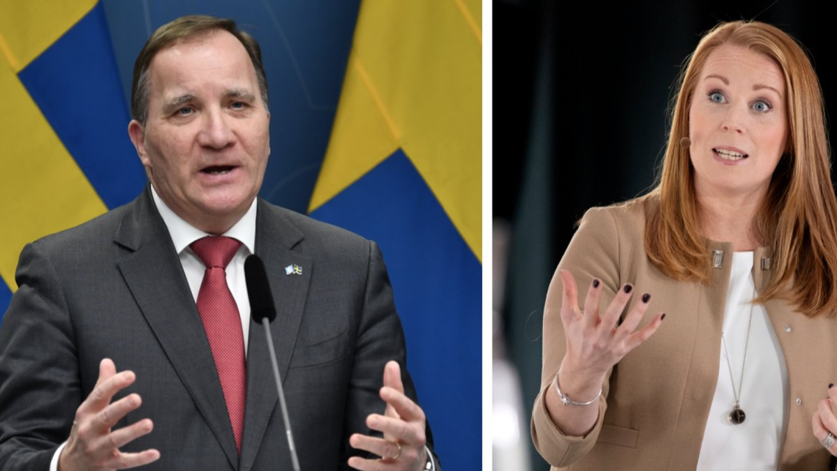 Annie Lööf och Stefan Löfven öppnar för samarbete.