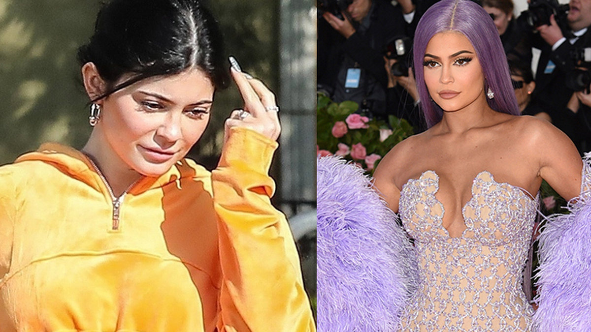 Kylie Jenner retuscherade midjan