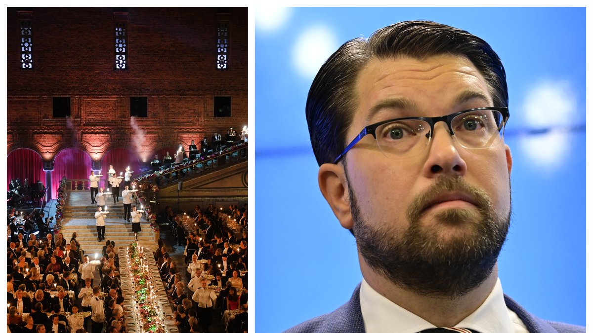 Jimmie Åkesson är inte bjuden på årets Nobelfest.