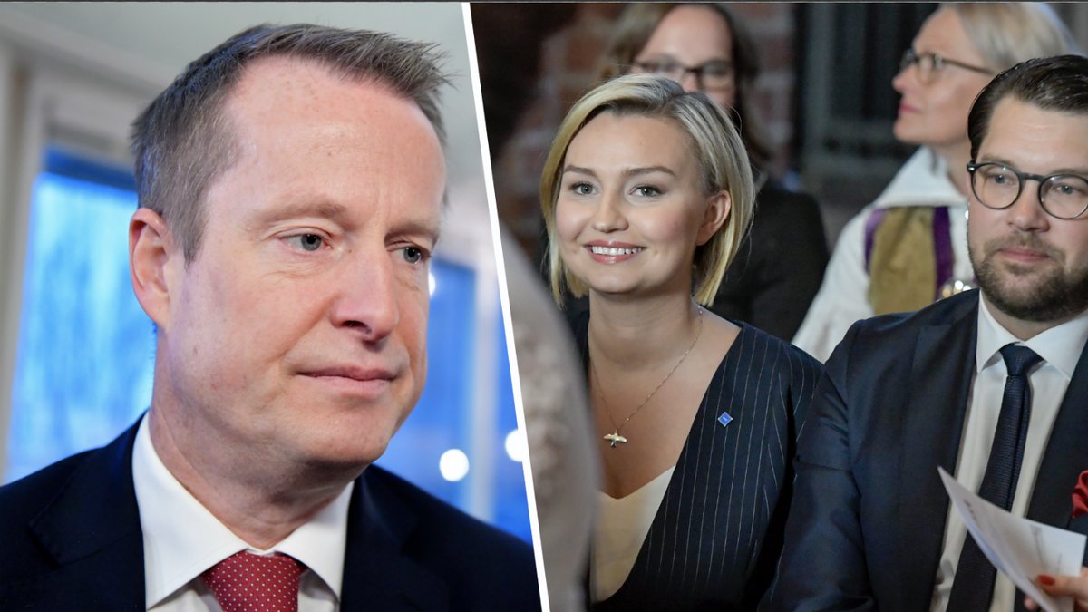 Anders Ygeman skickade en syrlig tweet åt Busch Thor och Åkesson