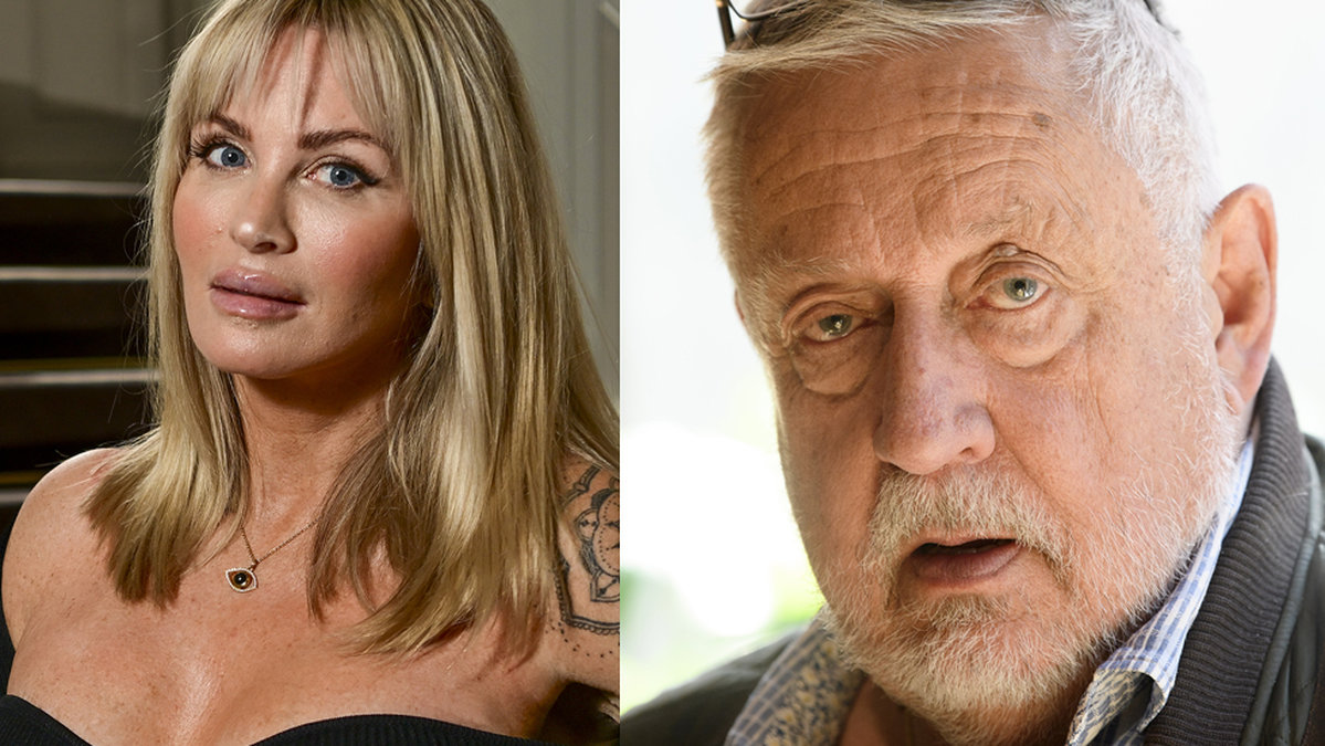 Carolina Gynning och Leif GW Persson