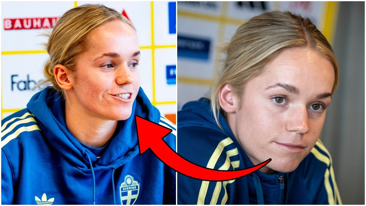 Hanna Lundkvist i samband med EM 2025
