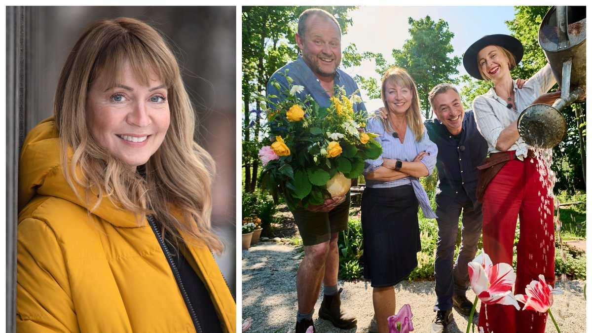 Pernilla Månsson Colts uppdatering om Trädgårdstider välkomnas av tittarna.