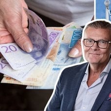 plånbok, svensk flagga, björn elfstrand. 