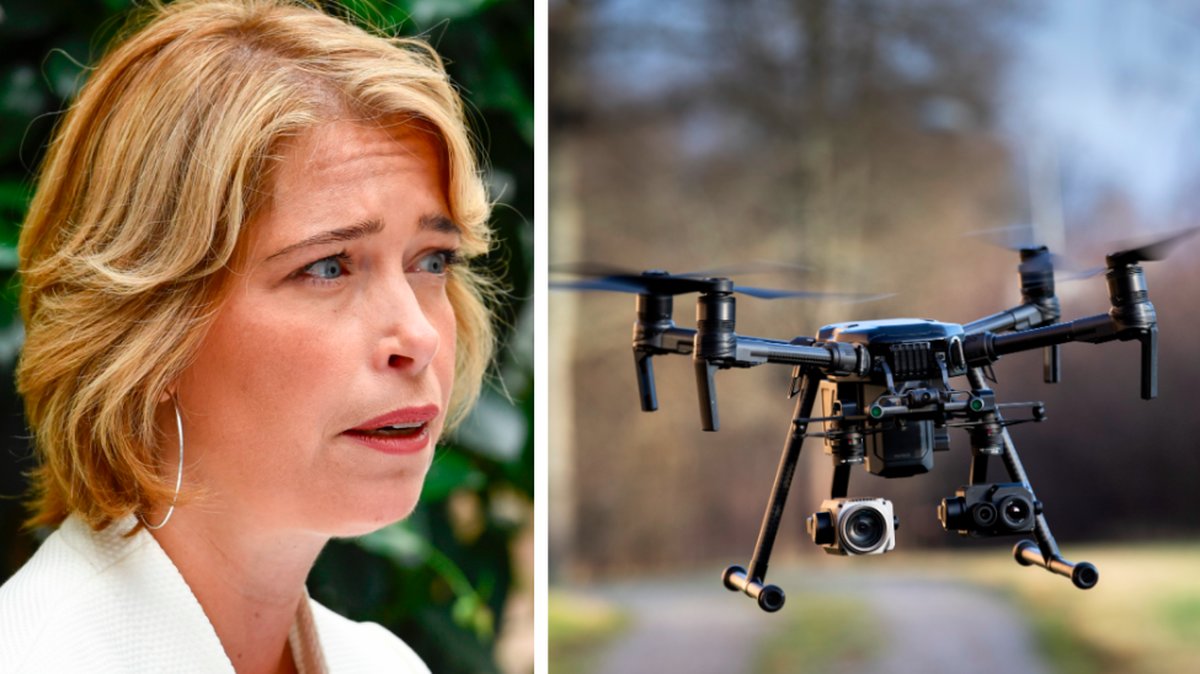 SD-profil la ut film på Annika Strandhälls hus på Twitter