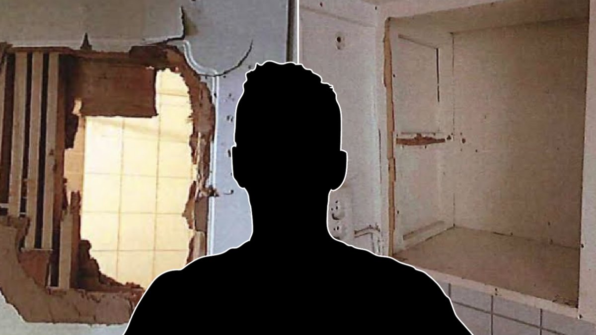 Bilder från besiktningen av mannens lägenhet.