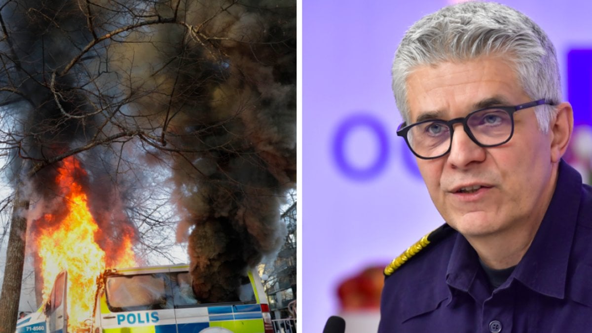 Efter upploppen: Pressträff med Rikspolischefen