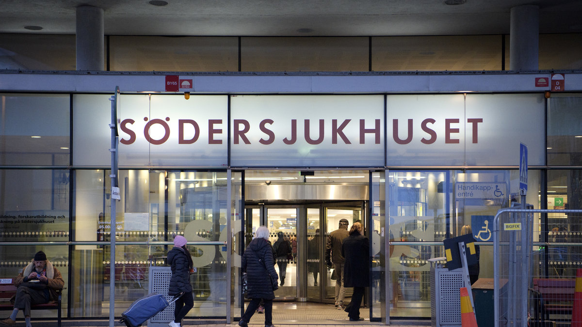 Södersjukhuset är ett av de sjukhus som haft en intern smittspridning.