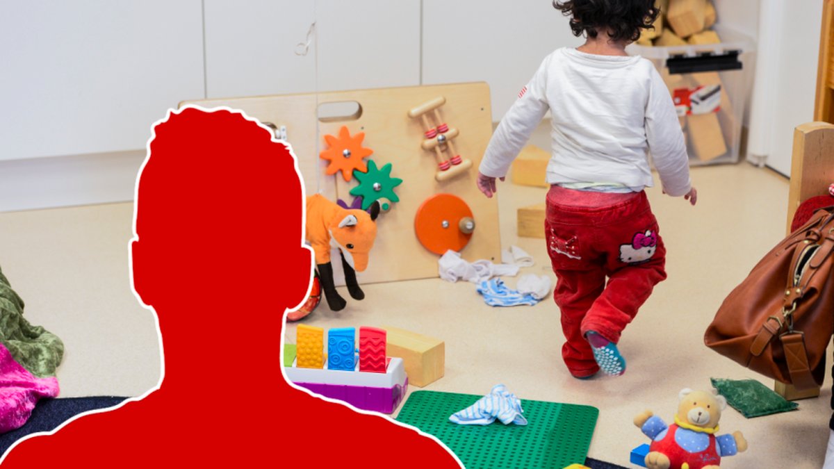 En man har häktats misstänkt för våldtäkt på en förskola i Ekerö kommun.