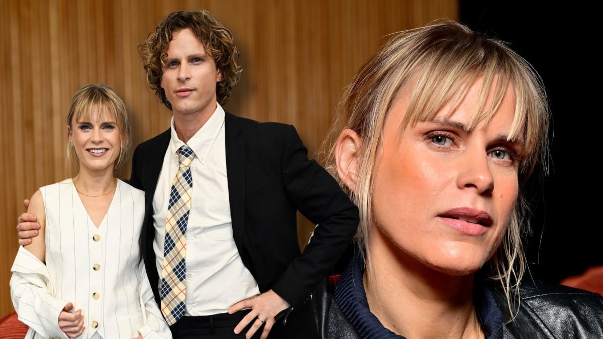 Celie Sparre och maken Adam Pålsson samt Celie Sparre 