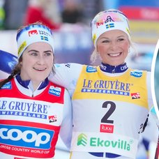 Ebba Andersson och Frida Karlsson.