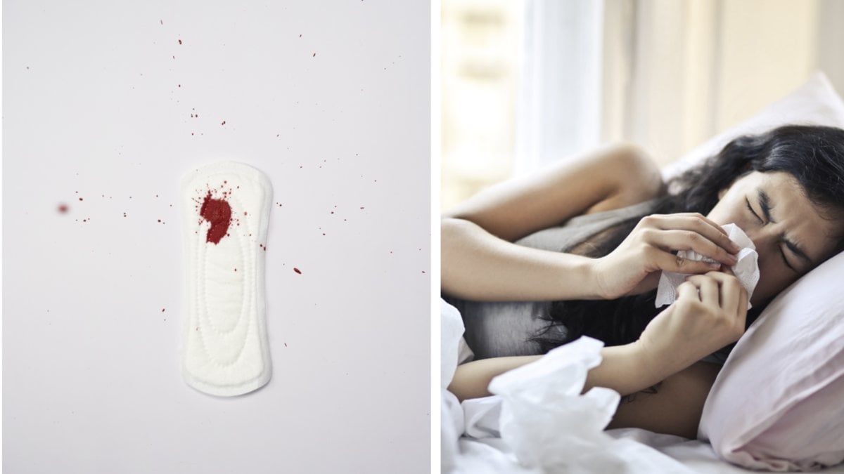 Känner du dig sjuk i samband med mensen? Läkaren reder ut den så kallade Mensförkylningen