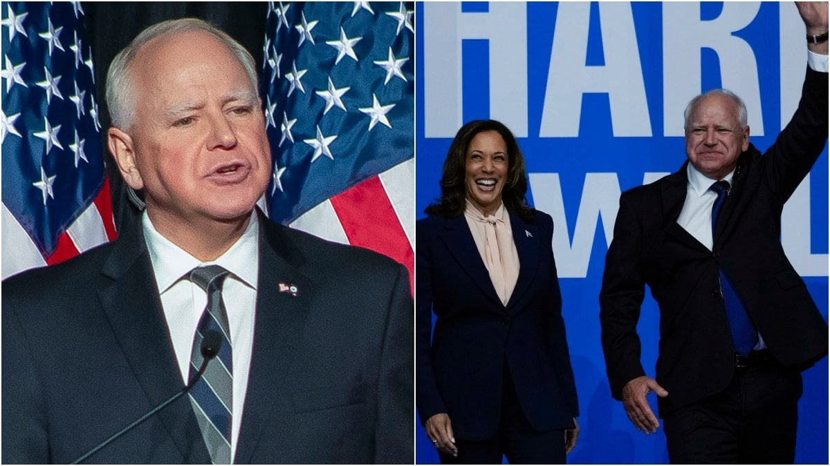 Tim Walz är en demokratisk politiker tillika guvernör i Minnesota.