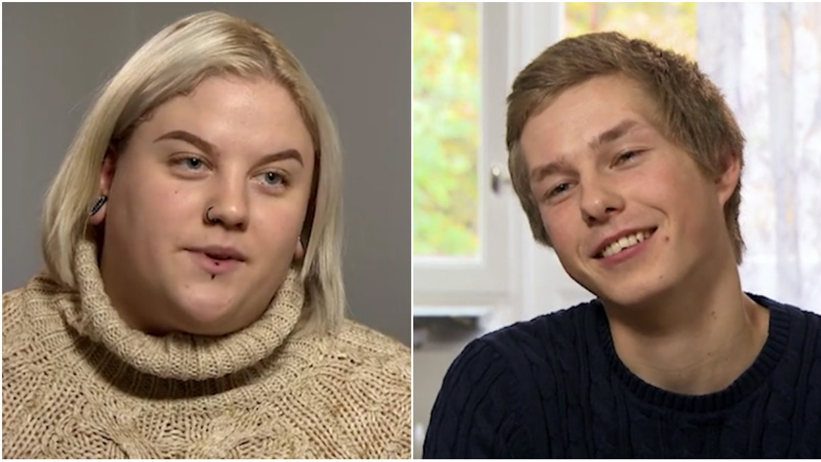 Christian och Frida som är med i Lyxfällan