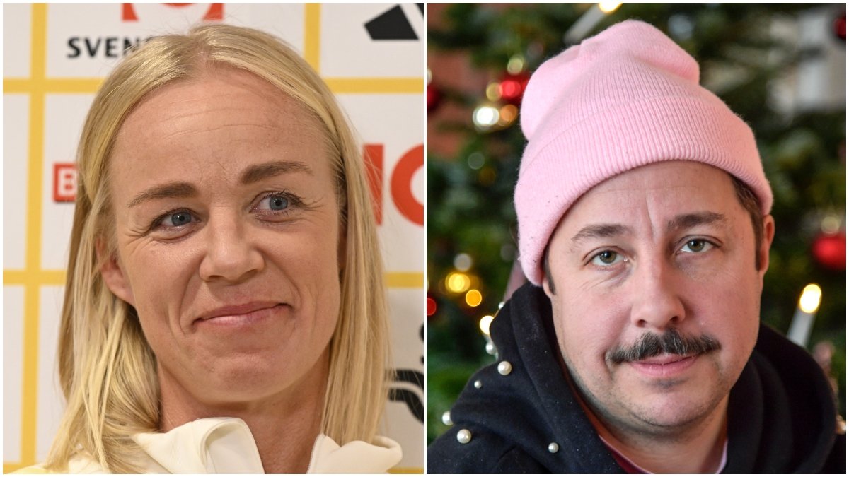 Caroline Seger och David Sundin