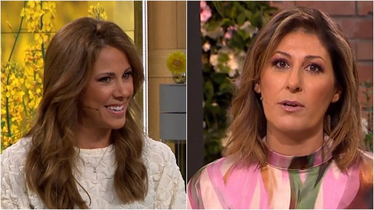 Sofi Geite och Rania Shamoun är programledare för Nyhetsmorgon. 