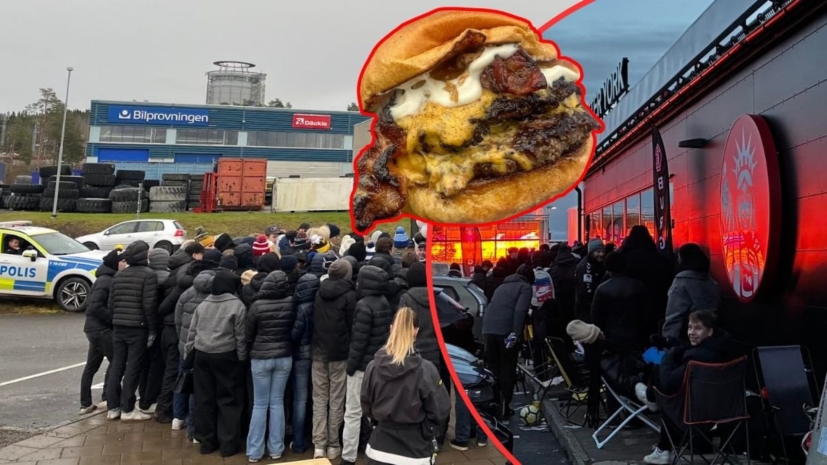 Köer utan för Mister York