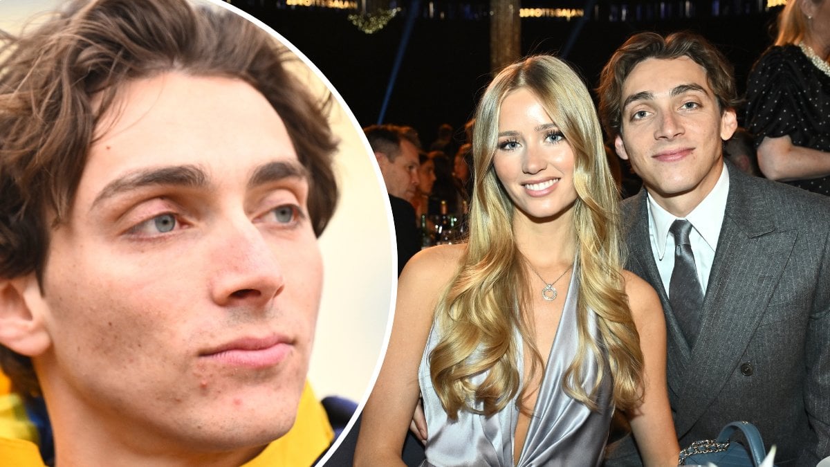 Mondo Duplantis och Desiré Inglander.