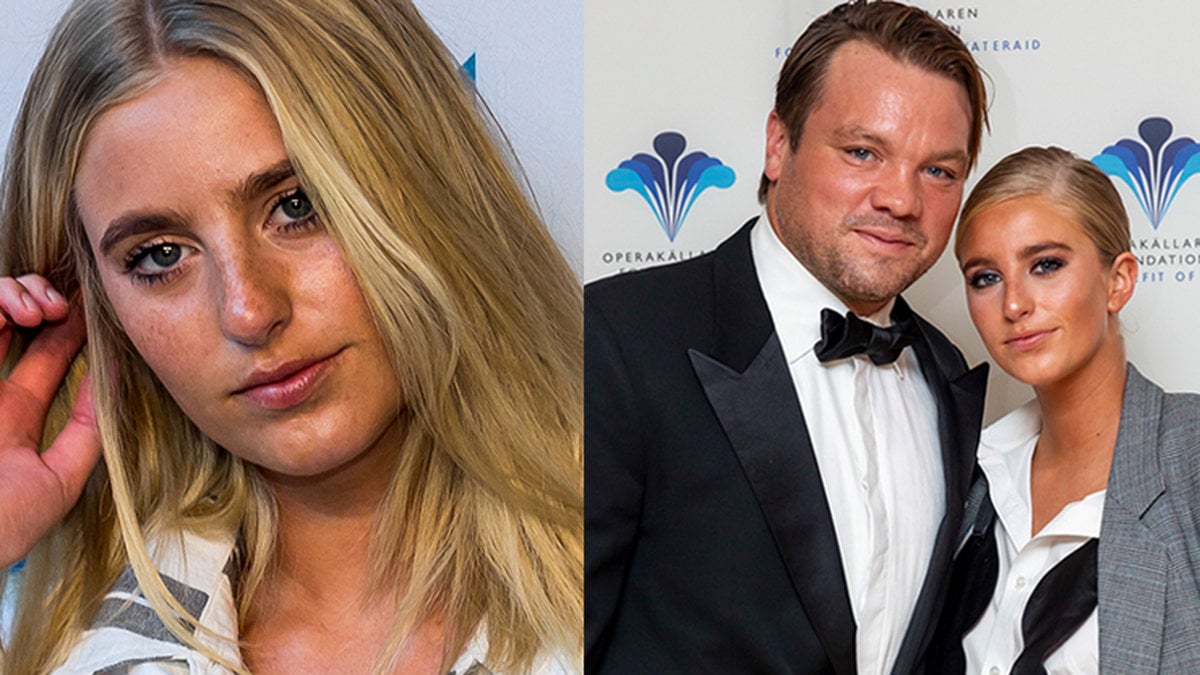 Penny Parnevik och fästmannen Douglas Murray