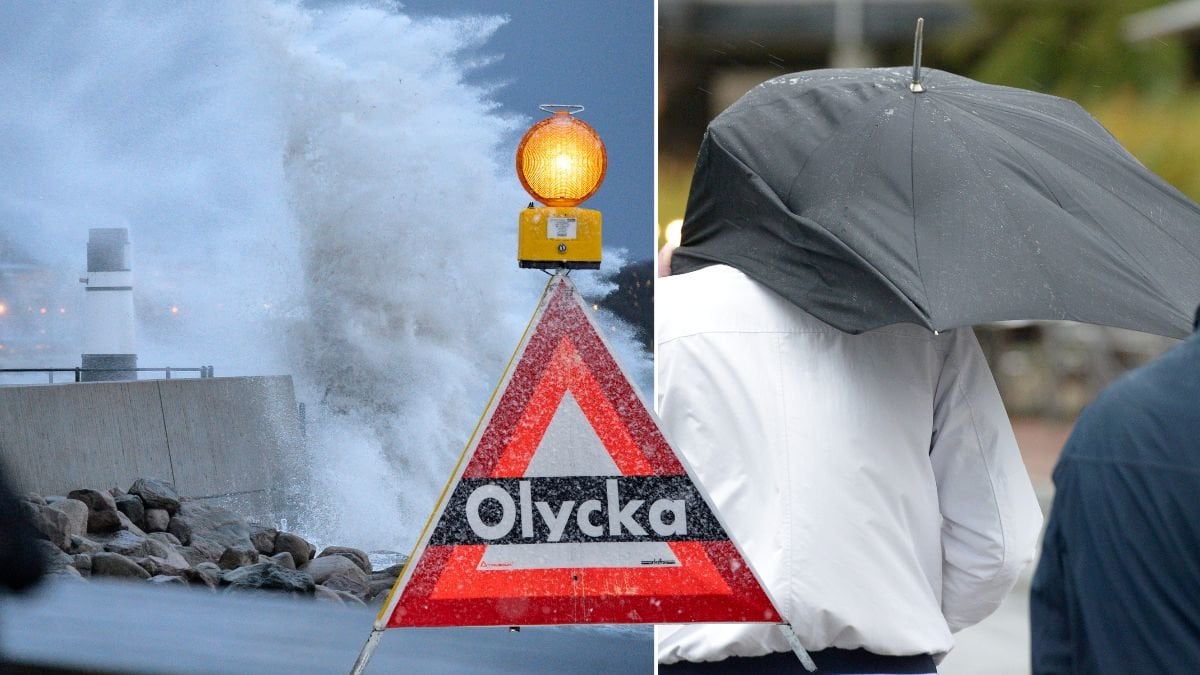 SMHI varnar för hårda vindar.