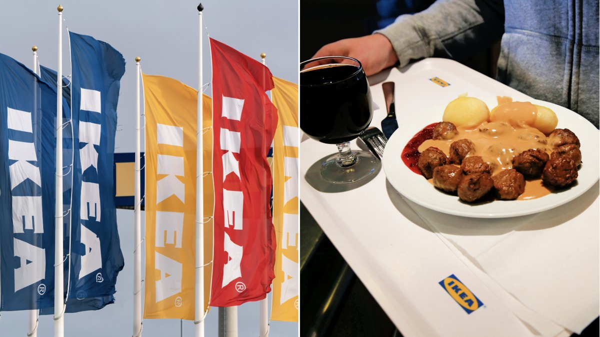 Ikea Gallerian säljer alkohol i restaurangen. 
