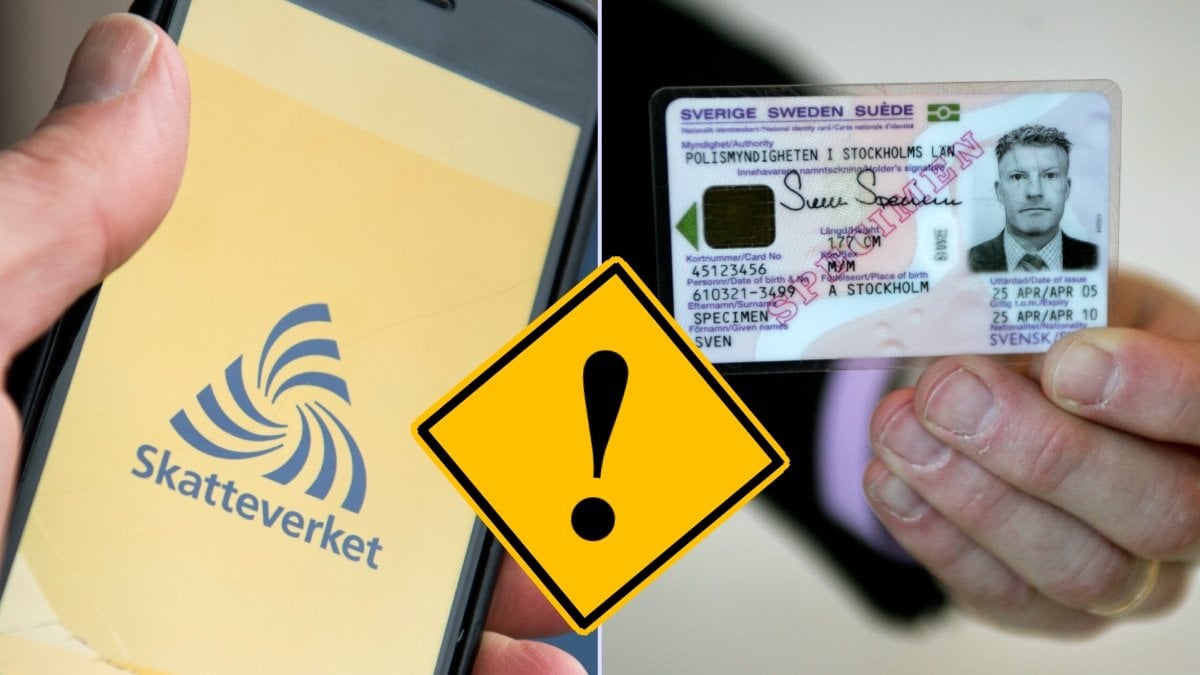 Skatteverkets app och id-kort.
