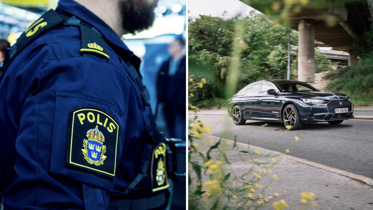 En polis misshandlade en annan bilförare på sin fritid.