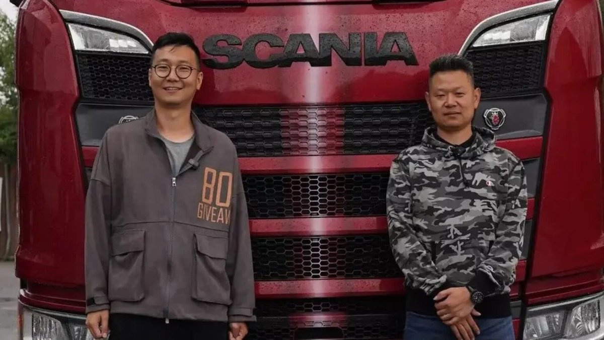 Scania från Kina