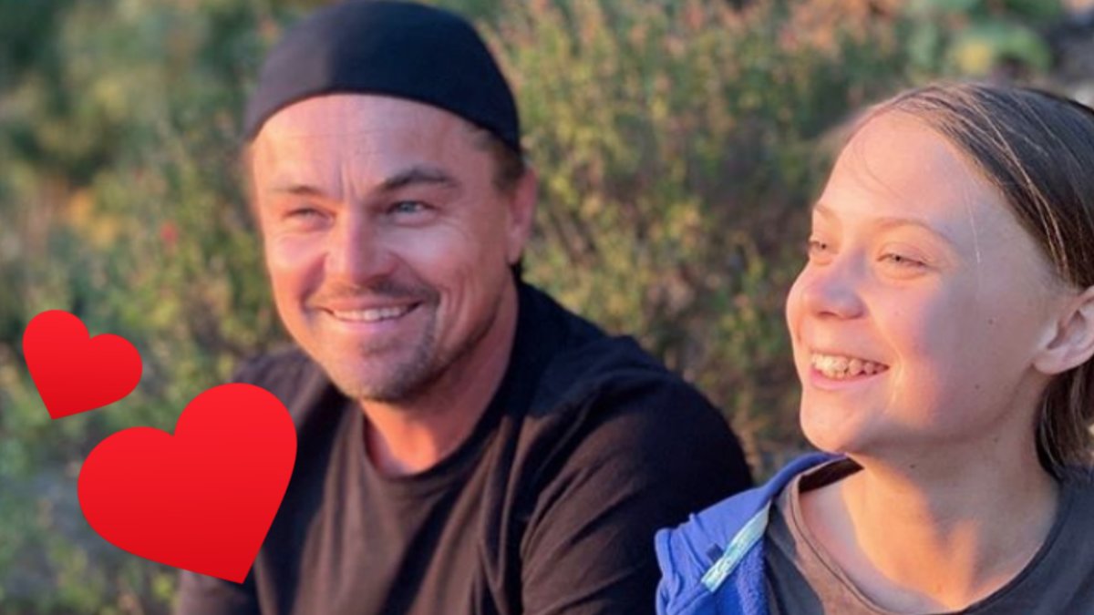 Leonardo-DiCaprio-traffar-Greta-Thunberg