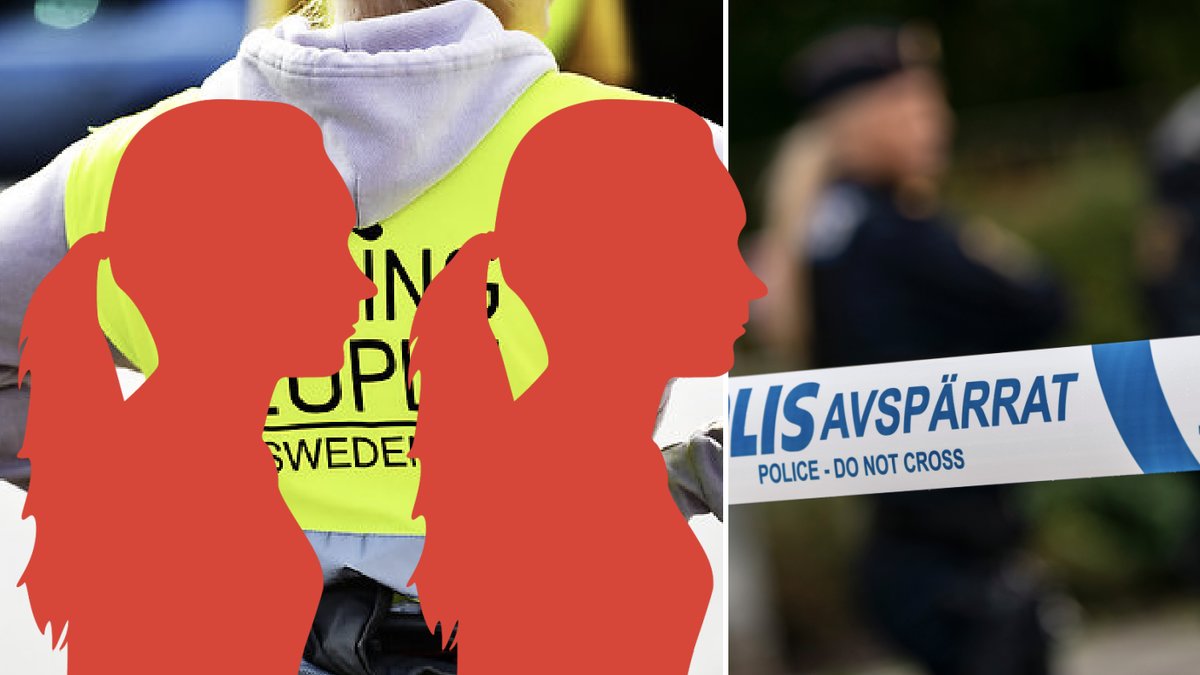 Två kvinnor är misstänkta för människorov efter att en ung kvinna försvunnit i Vetlanda.