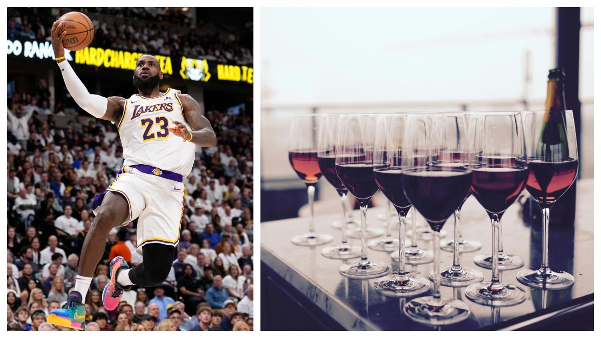 LeBron James Vin Vinprovning vintest rik miljardär