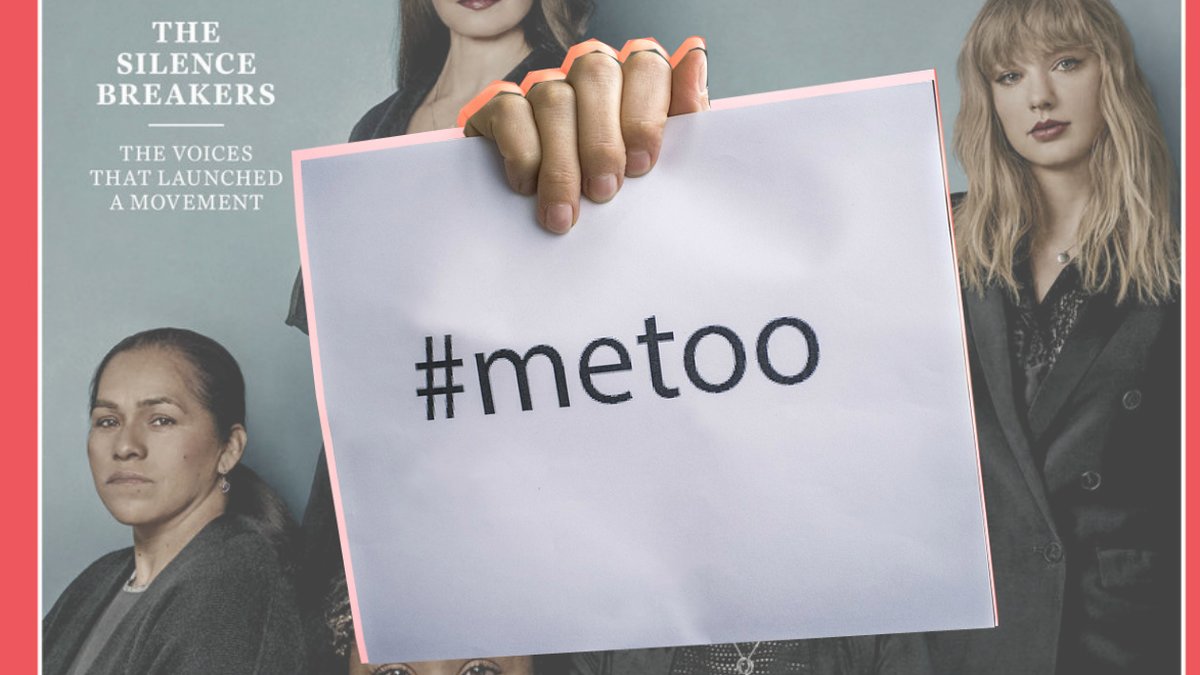 Time Magazine person of the year #metoo bröt tystnaden