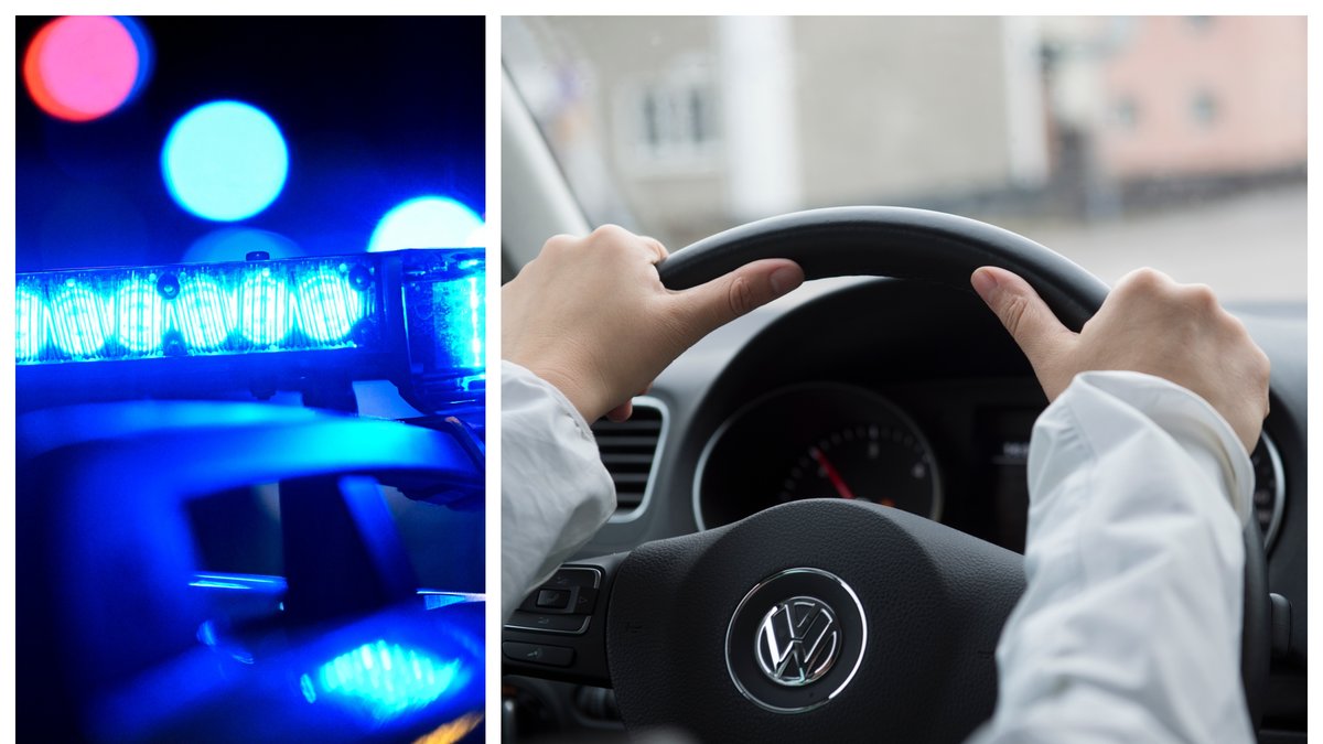 Pojken rymde hemifrån med föräldrarnas bil.