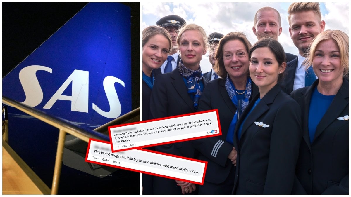 SAS ändrar klädkoden för sina anställda. 