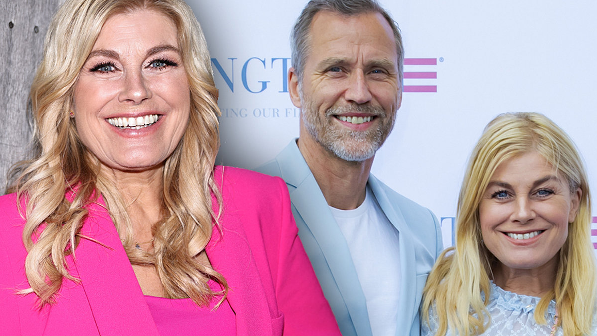 Pernilla Wahlgren och Christian Bauer