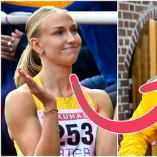 Maja Åskag och Mondo Duplantis.