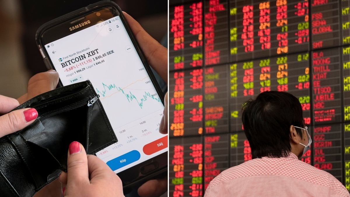 Bitcoin fortsätter ned