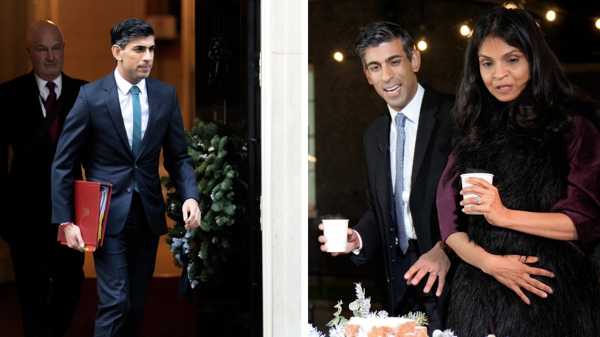Rishi Sunak till hemlös: ”Jobbar du inom business?”